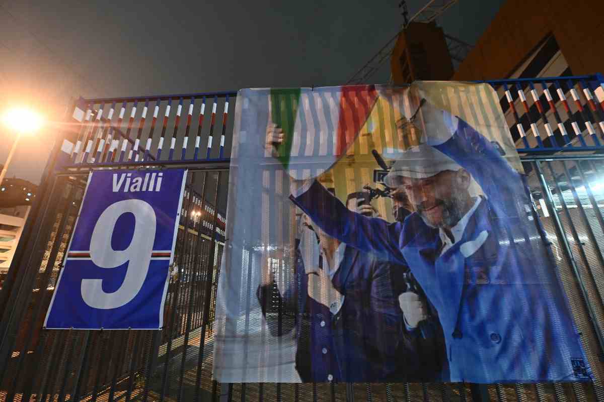 Maglie Sampdoria dedicate a Gianluca Vialli