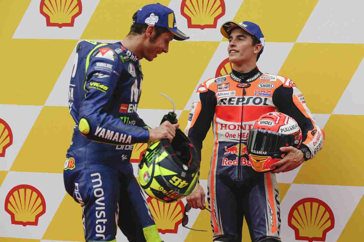 Marquez obiettivo sorpasso Valentino Rossi titoli Mondiali MotoGP
