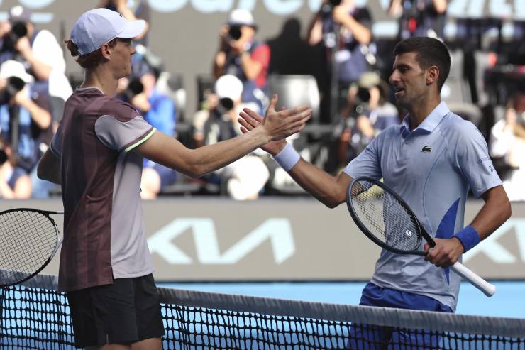 Djokovic Sinner duello punti ranking Atp primo posto